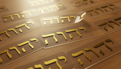 מדבקת שם הוי״ה הקדוש — אהבת שמו יתברך